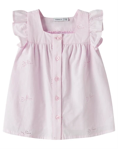 Name It - NBFFinas Kjole - Cradle Pink